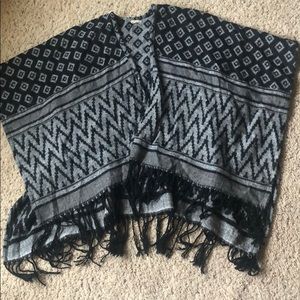 Fringe open cardigan